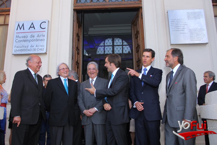 Fotografía en Reinauguración oficial del Frontis del MAC, Frontis del MAC