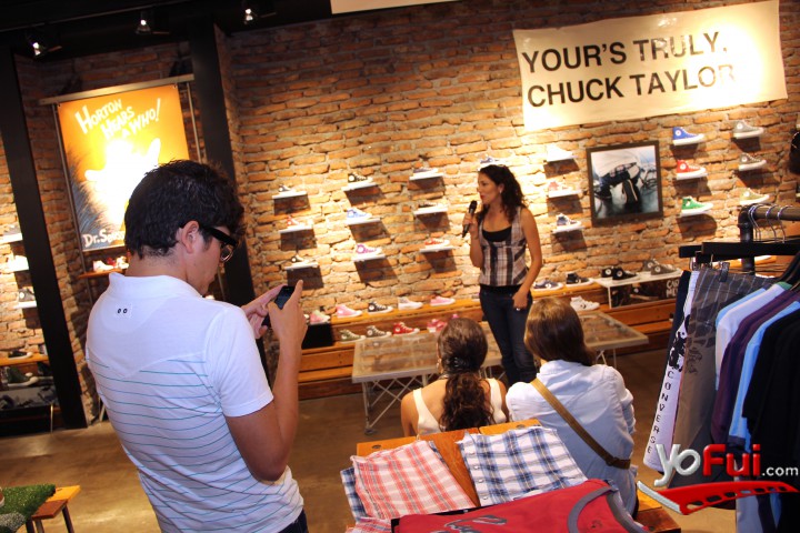 Fotografía en Inauguración Primera Tienda Converse en Chile, Tienda Converse