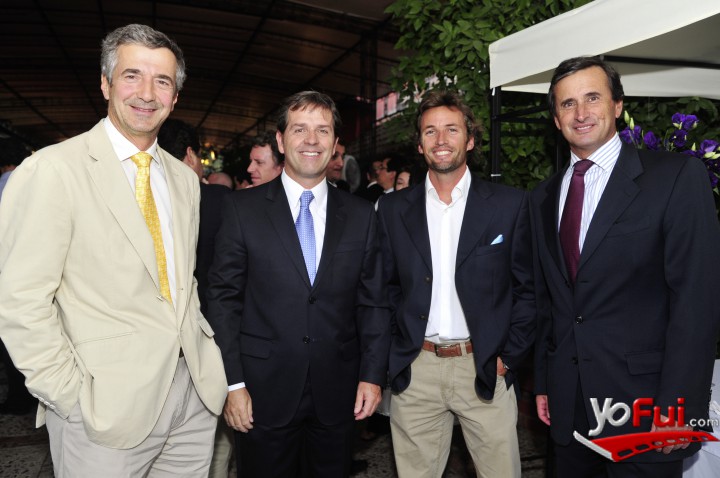 Eduardo Chadwick, Félix de Vicente, Eduardo Matte, Rodrigo Oyanedel