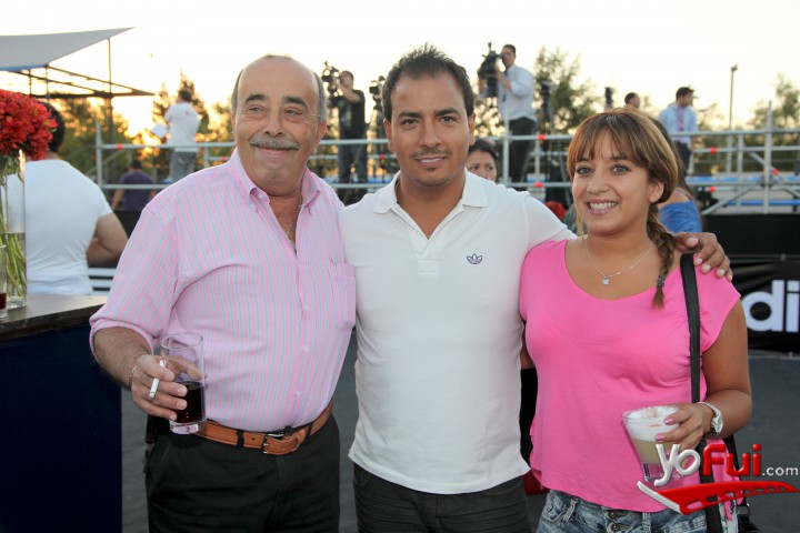 Tito Awad, Cristian Flores, Constanza Zamora