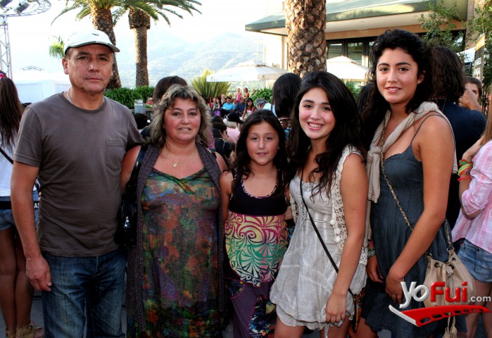 José Riffo, Clelia Galdames, Clelia Riffo, María José Riffo, Valentina Riffo
