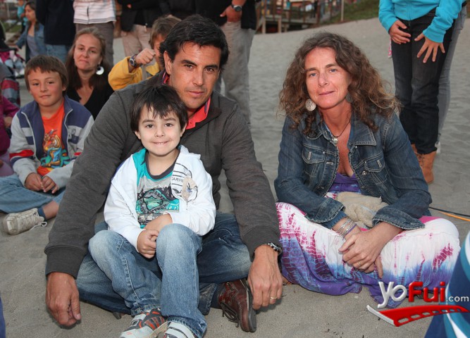 Mateo Andrade, Cristián Andrade, Mónica Castro