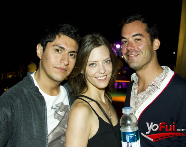 Alfonso Diaz, Constanza Well, José Manuel de la Maza
