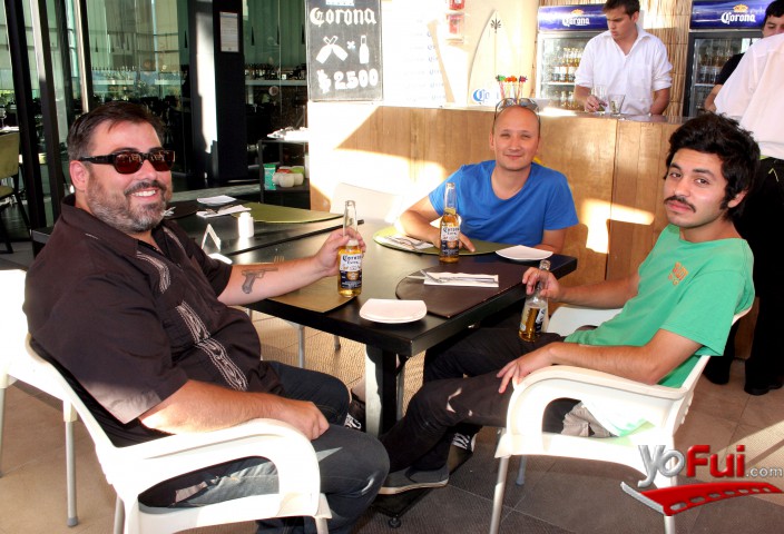 Iván  Novita  Silva, Juan Cereceda, Boris Ramírez