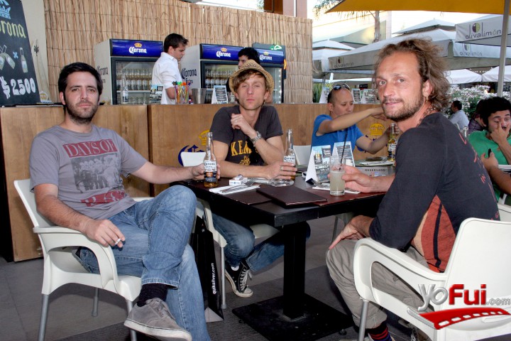 Gerardo Varas, Julián Peña, Benjamín Bird