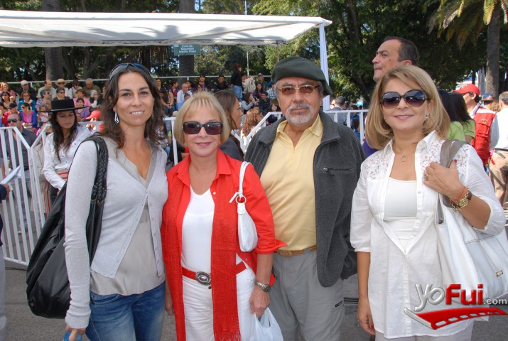 Isabel Menéndez, Tita de Abaroa, Juan Abaroa, Claudia Pinto