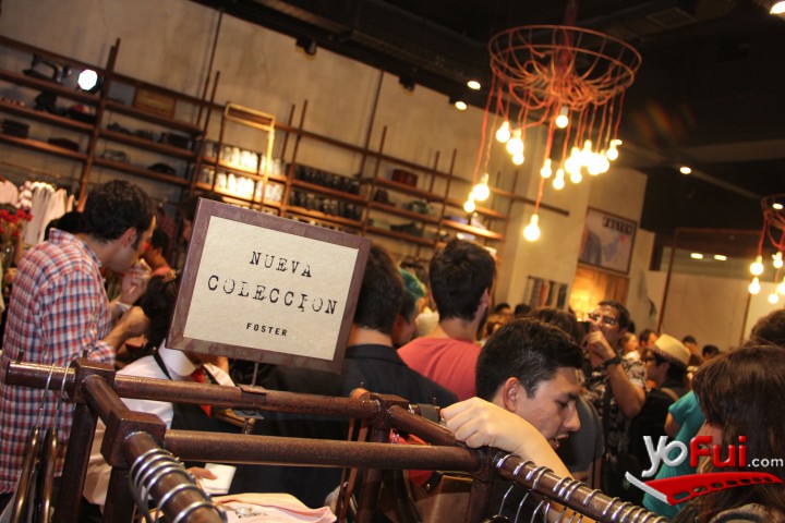 Fotografía en Francisca Valenzuela rostro de Foster para 2012, Tienda Foster