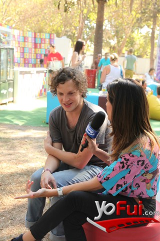 Fotografía en Backstage Lollapalooza Vitamin Water, Parque O'Higgins