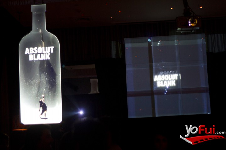 Fotografía en Fiesta de Absolut Blank, Whisky Blue, Hotel W