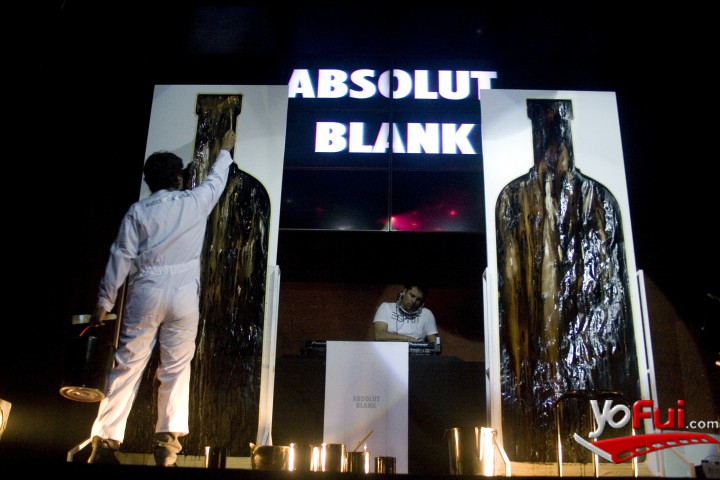 Fotografía en Tercera Fiesta Absolut Blank, Club Eve