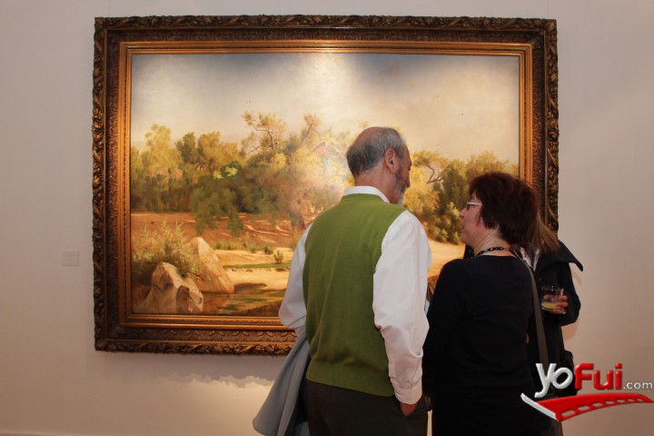 Fotografía en Inauguración exposicion "Pedro Lira, pintura eterna", Corporación Cultural de Las Condes
