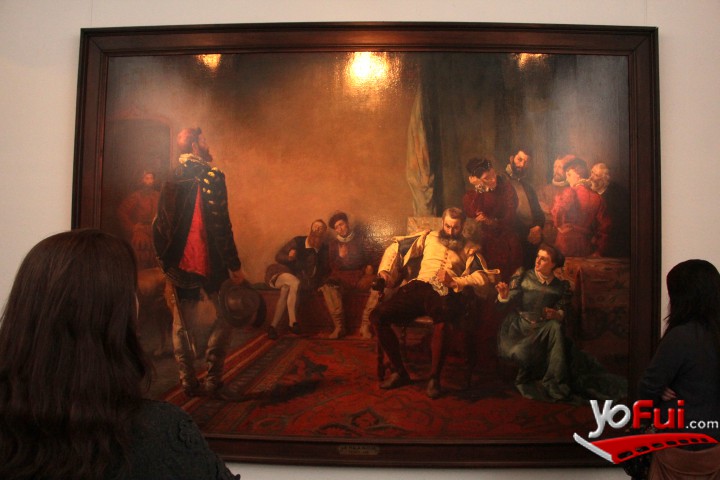 Fotografía en Inauguración exposicion "Pedro Lira, pintura eterna", Corporación Cultural de Las Condes