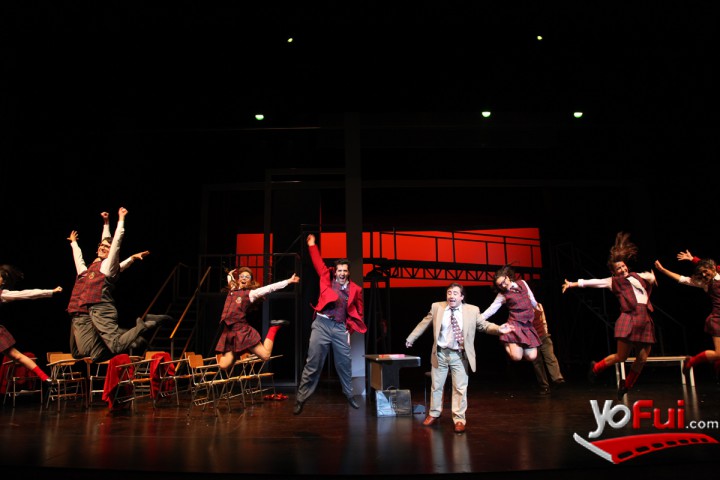 Fotografía en Estreno musical "Que cante la vida", Teatro Municipal de Las Condes