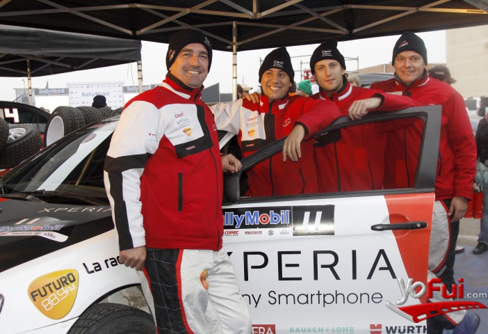 Pablo Vargas en Tercera fecha del Rally Mobil en Rancagua