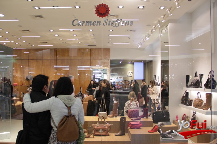 Fotografía en Lanzamiento Carmen Steffens en Chile, Tienda Carmen Steffens