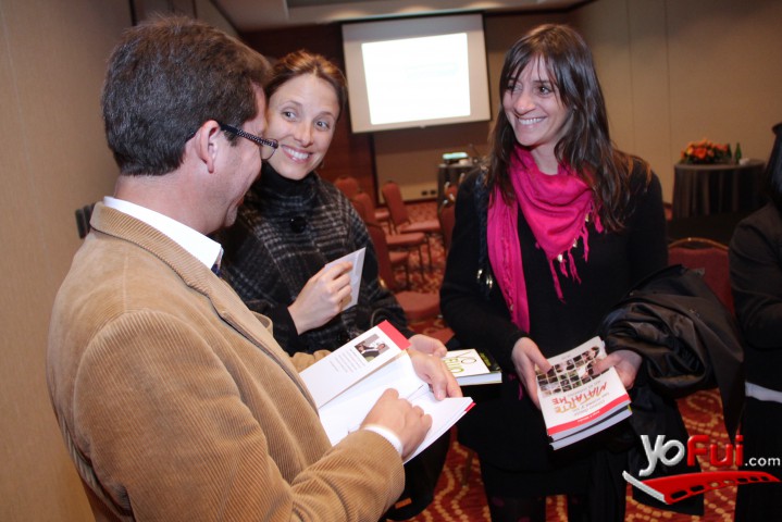 Fotografía en Lanzamiento libro:  ¿Cómo decir las cosas y no matarte ni matarme en el intento?, Hotel Sheraton