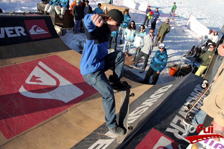 Fotografía en Campeonato de Skate Quiksilver, La Parva