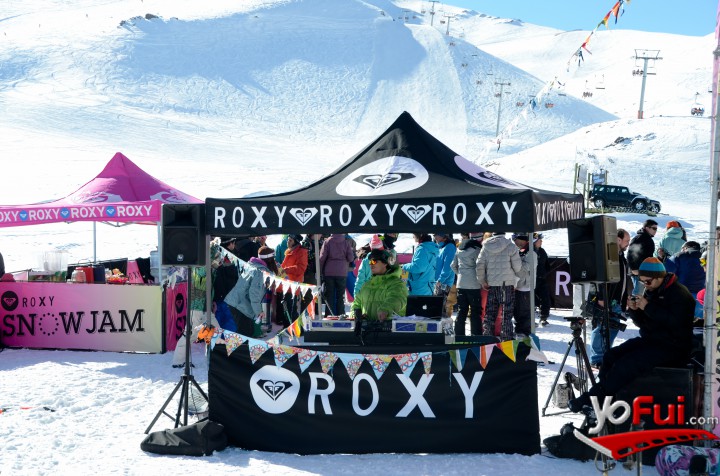 Fotografía en Roxy Snow Jam, Valle Nevado
