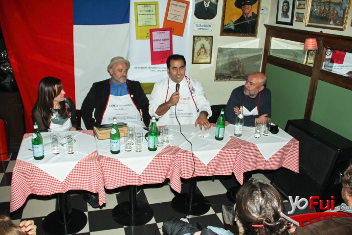 Pia Rajevic, Marcelo Cicali, Eugenio Melo, Esteban Cabezas