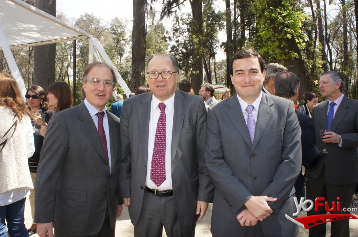 Manuel Balaguer, Agregado Cultural de Argentina, Santiago Figueroa, Embajador de Colombia, Jorge Gutierrez