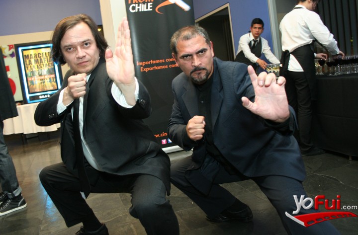 Fotografía en Avant Premiere de Marcelo, la Mafia y la Estafa, Cinemundo