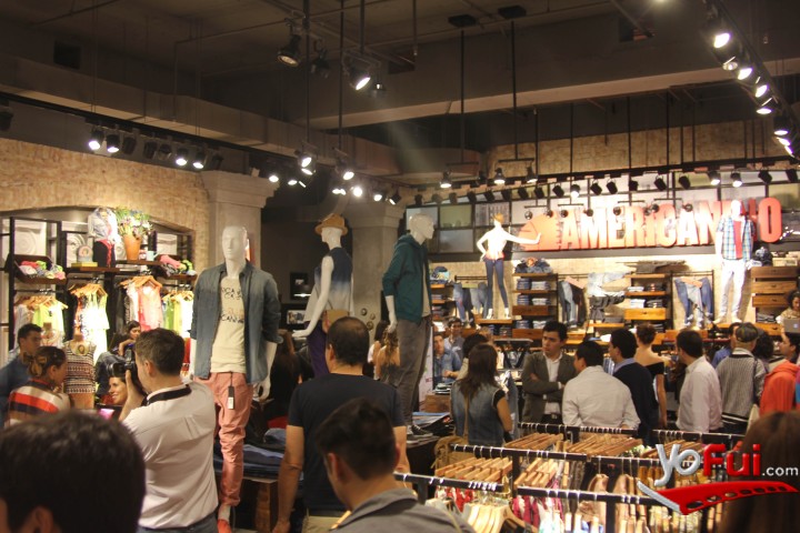 Fotografía en Inauguración Americanino en Mall Alto Las Condes, Tienda Americanino