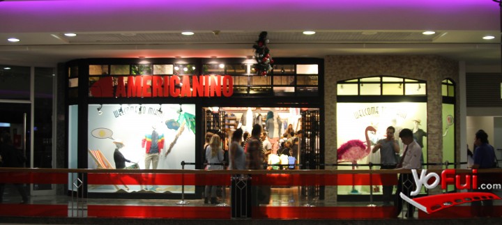 Fotografía en Inauguración Americanino en Mall Alto Las Condes, Tienda Americanino