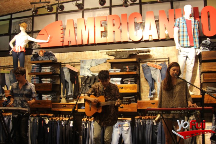 Fotografía en Inauguración Americanino en Mall Alto Las Condes, Tienda Americanino