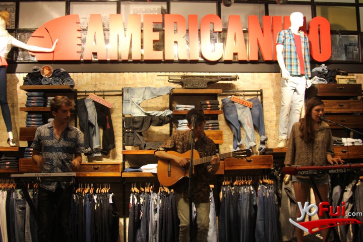 Fotografía en Inauguración Americanino en Mall Alto Las Condes, Tienda Americanino