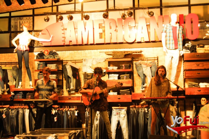 Fotografía en Inauguración Americanino en Mall Alto Las Condes, Tienda Americanino