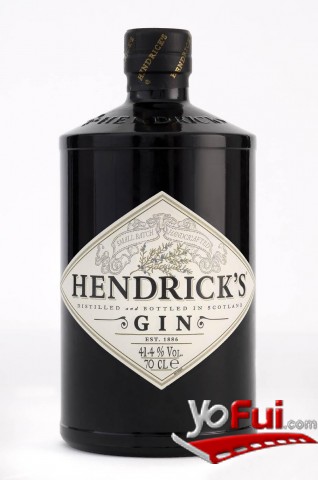 Botella de Hendricks Gin
