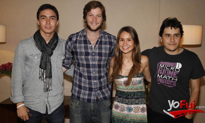 Thomas Kimber, Felipe Sánchez, Francisca Pimentel, Matías Quijada