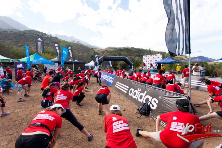 Fotografía en Primera Competencia de Senderismo en Chile, Parque Mahuida