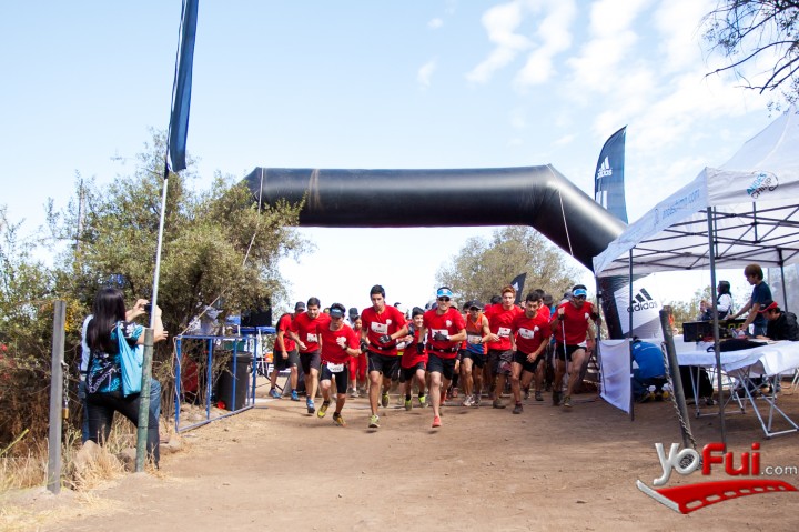 Fotografía en Primera Competencia de Senderismo en Chile, Parque Mahuida