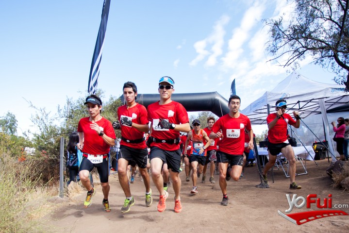 Fotografía en Primera Competencia de Senderismo en Chile, Parque Mahuida
