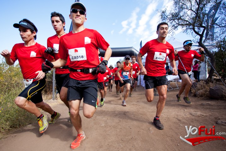 Fotografía en Primera Competencia de Senderismo en Chile, Parque Mahuida