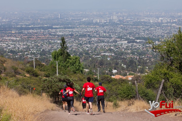 Fotografía en Primera Competencia de Senderismo en Chile, Parque Mahuida