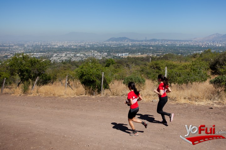 Fotografía en Primera Competencia de Senderismo en Chile, Parque Mahuida