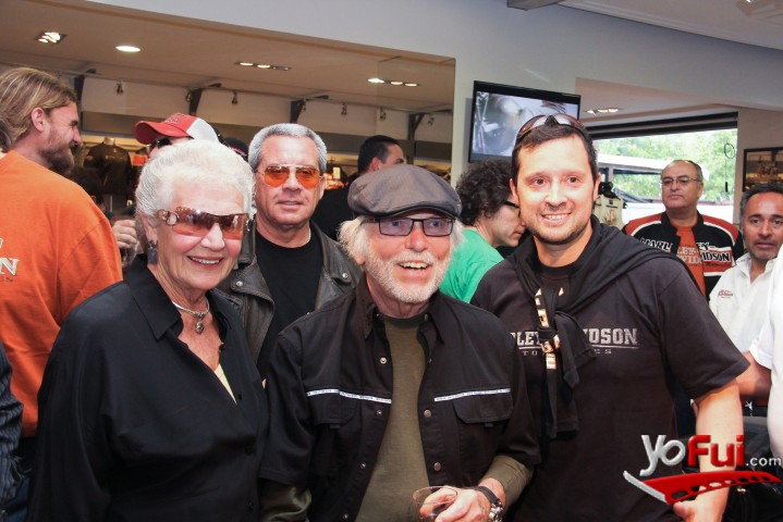 Nancy Davidson, Sixto Matilla, Willie G. Davidson, Alvaro Vargas Cuneo