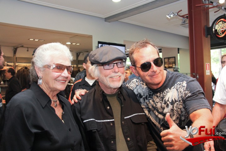 Nancy Davidson, Willie G. Davidson, Francisco Chereau Llona