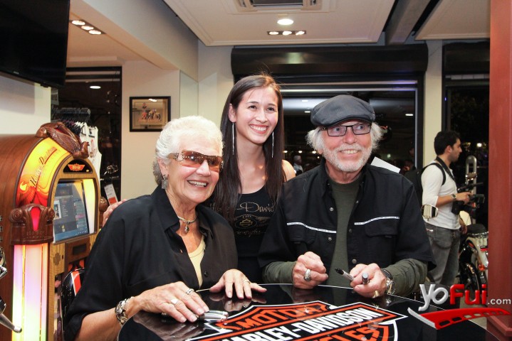 Nancy Davidson, Cecilia Farías Albornoz, Willie G. Davidson