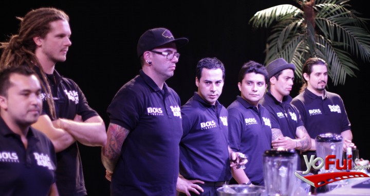 Concursantes en el evento