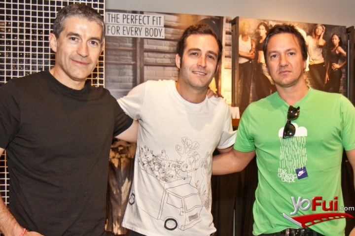 Nicolás Poblete en Inauguración Nike Store