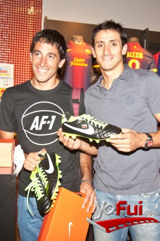 Milovan Mirosevic en Inauguración Nike Store