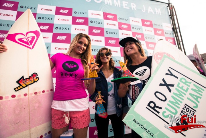 Trinidad Segura en Roxy Summer Jam 2013