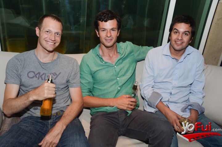 Pablo Slater, Julián Machado, Martin Norambuena