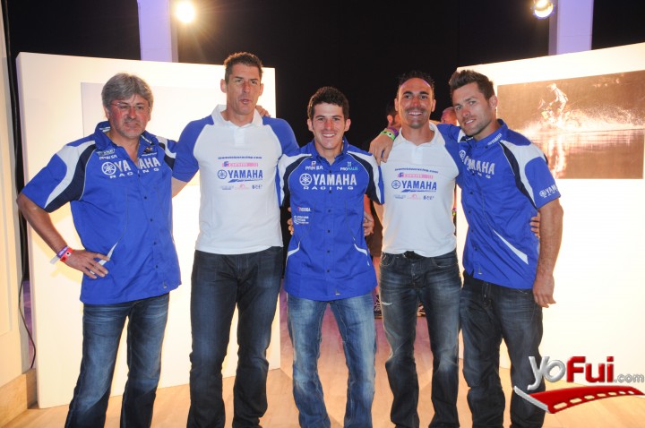 Yamaha Racing Staff, Jean Christopher Menard, Olivier Pain, Vincent Guindani, Michael Metgé