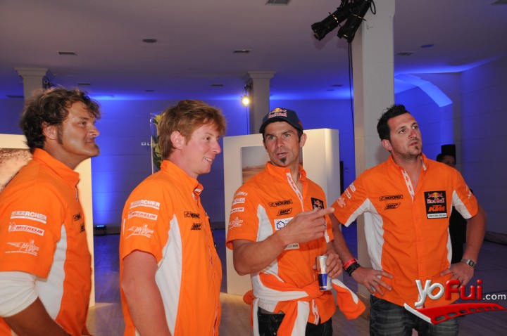 Marcus Kettler, Michael Angleker, Cyril Despres, Team Cyril Despres Staff