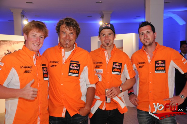 Marcus Kettler, Michael Angleker, Cyril Despres, Team Cyril Despres Staff