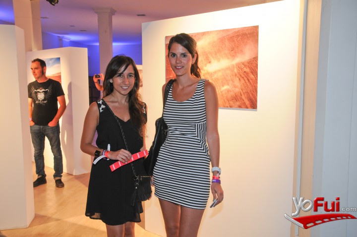 Sara Guzmán en Fiesta de cierre del Dakar 2013